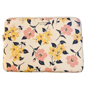 KATE SPADE New York Staci Lily Blooms Universal Laptop Sleeve 15"
